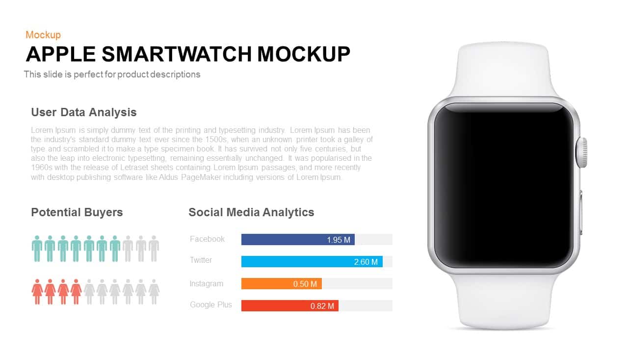 Download Apple Watch Mockup Template - Slidebazaar.com