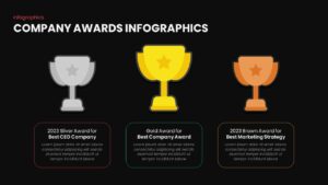 Company Awards Presentation Infographics