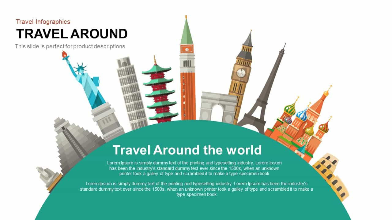 Travel Around the World PowerPoint Presentation Template Slidebazaar