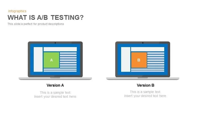 A/B Testing PowerPoint Template