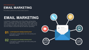 Email Marketing PowerPoint Presentation Template and Keynote