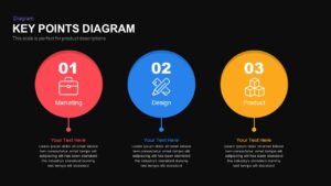 Key Points PowerPoint Diagram