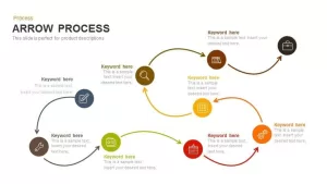 Process Arrows PowerPoint Templates and Keynote template