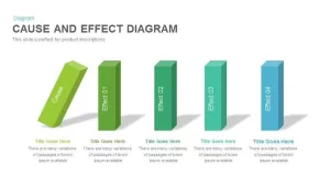 Cause and Effect Diagram PowerPoint Template and Keynote Slide