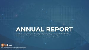 Annual Report PowerPoint Template and Keynote