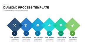 Diamond Process Template for PowerPoint and Keynote