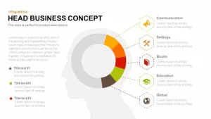 Head Business Concept Powerpoint and Keynote template