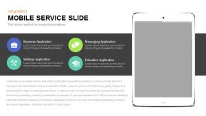 Mobile Service PowerPoint Template and Keynote Slide