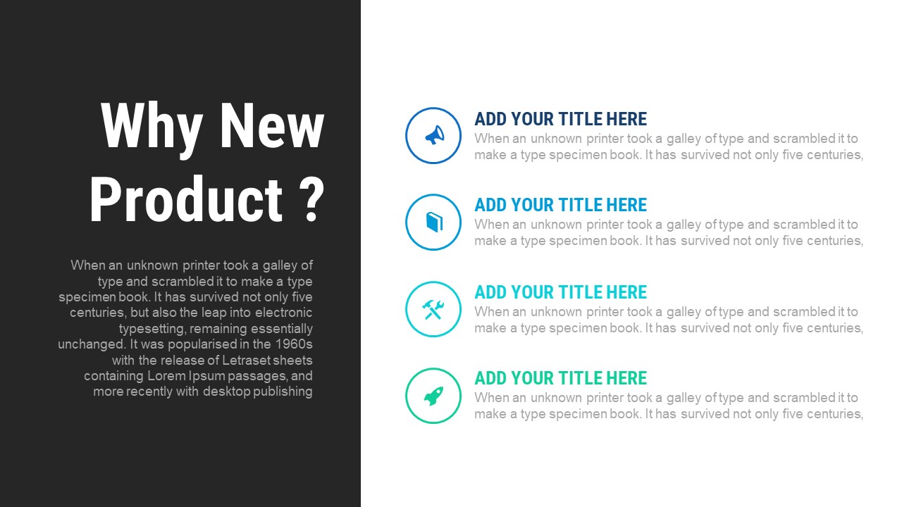 Product Launch PowerPoint Presentation Template and Keynote Why New Product