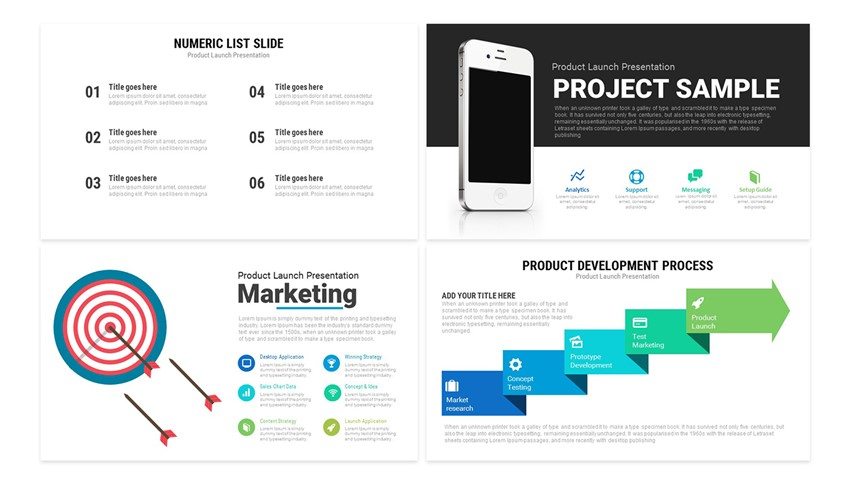 Product Launch Presentation Template For Powerpoint And Keynote