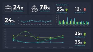Sales Dashboard Template for PowerPoint and Keynote