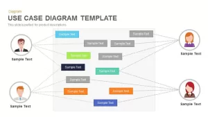 Use Case Diagram Powerpoint and Keynote template