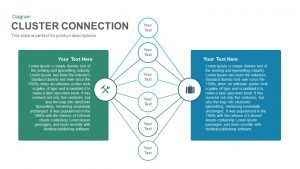 Cluster Connection PowerPoint Template and Keynote