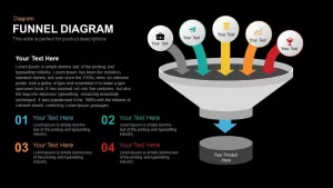 Funnel Diagram PowerPoint Template and Keynote Slide