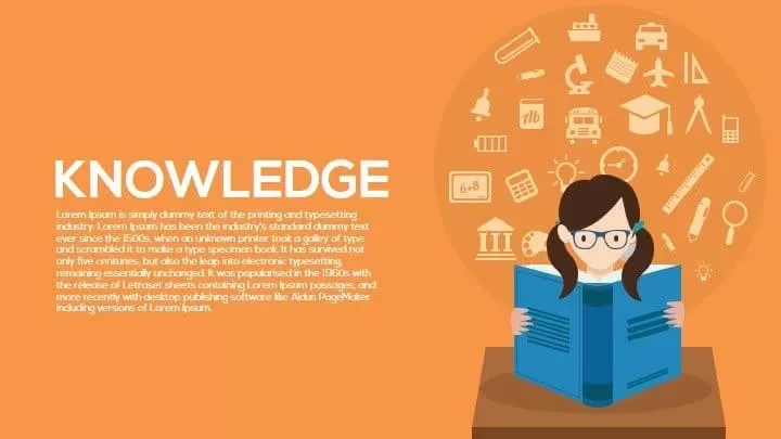 knowledge PowerPoint templates and keynote