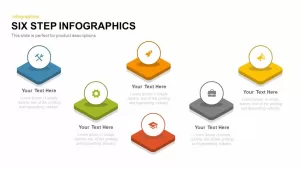 Six Step Infographics PowerPoint Templates and Keynote