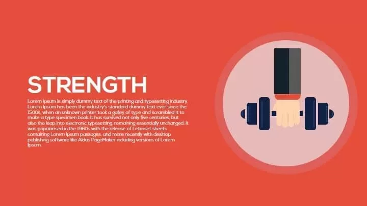 Strength PowerPoint Template and Keynote