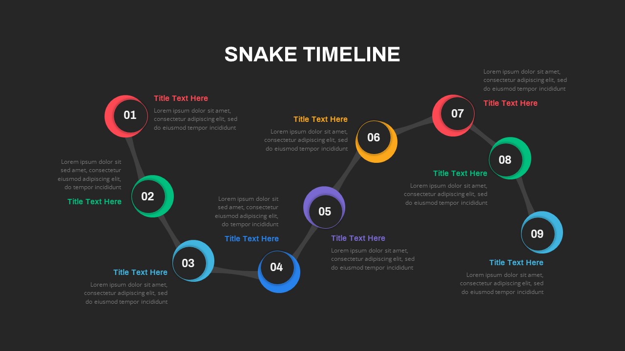 snake Google Slides Templates - Slide Members