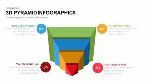 3d Pyramid Infographics Powerpoint and Keynote template