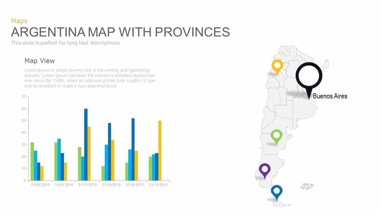 Argentina Map With Provinces