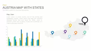 Austria Map Powerpoint and Keynote