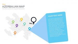 Azerbaijan Map Powerpoint and Keynote