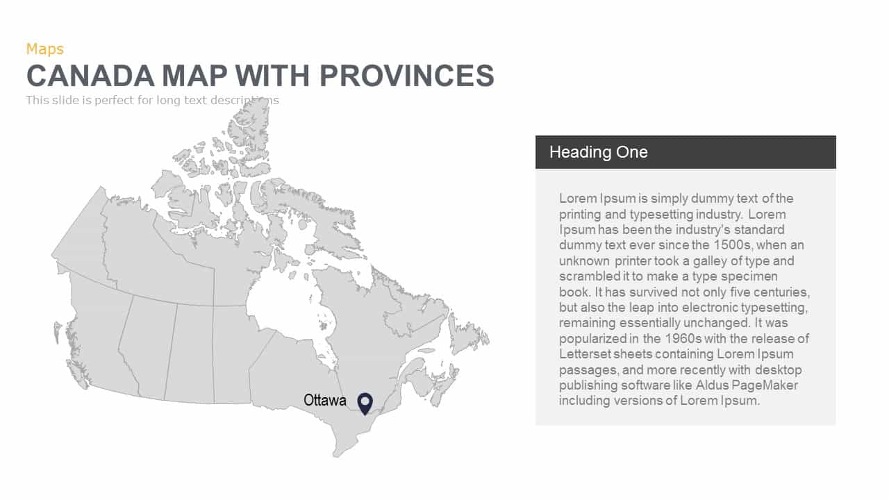 Canada Map With Provinces