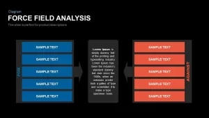 Force Field Analysis Powerpoint and Keynote template