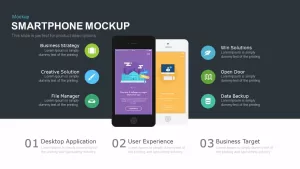 Smartphone Mockup Template for PowerPoint &#038; Keynote