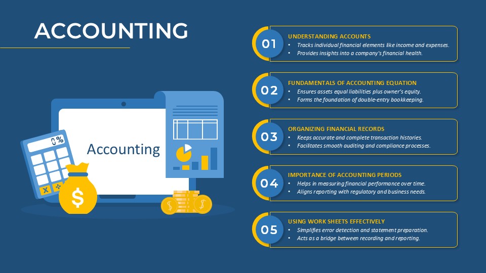 Accounting PowerPoint Template and Metaphor Keynote Slide ppt