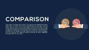 Comparison Metaphor PowerPoint and Keynote template