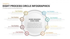 8 Process Circle Infographics Template for PowerPoint and Keynote