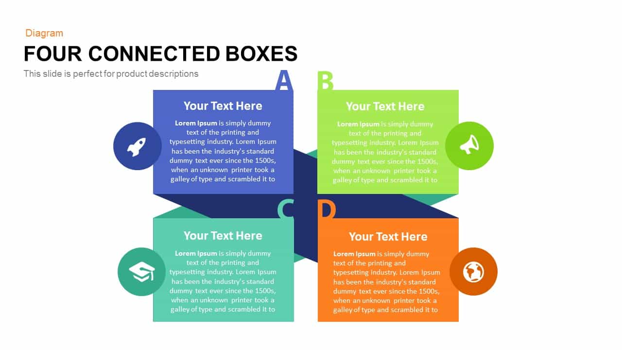 4-connected-box-powerpoint-template-and-keynote-diagram