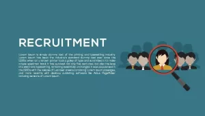 Recruitment PowerPoint Template and Metaphor Keynote Template