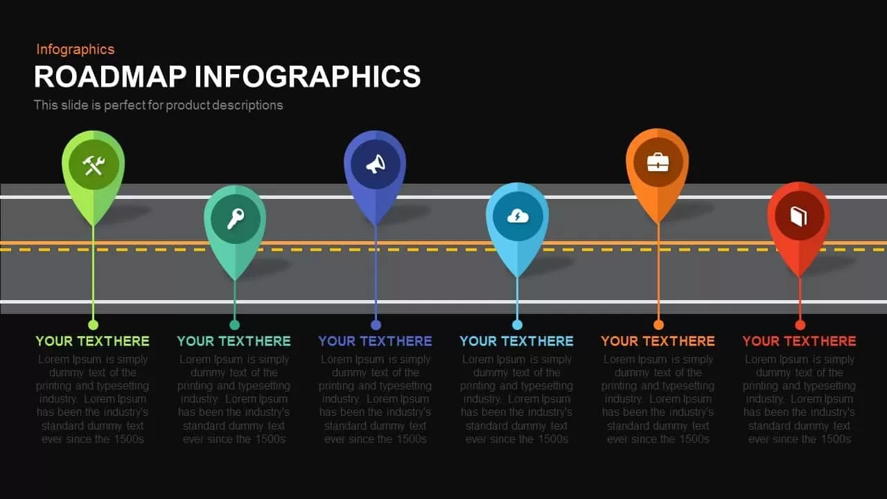 Roadmap Infographics Powerpoint and Keynote template