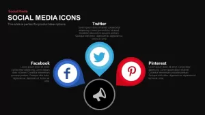 Social Media Icons PowerPoint Template and Keynote Slide