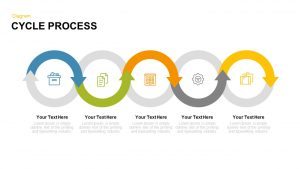 Cycle Process PowerPoint Template and Keynote Diagram