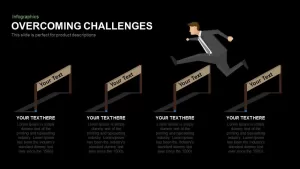 Overcoming Challenges Powerpoint and Keynote template