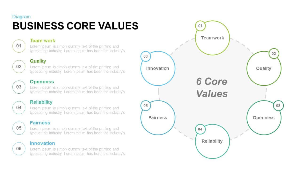 business-core-values-powerpoint-and-keynote-template-slidebazaar