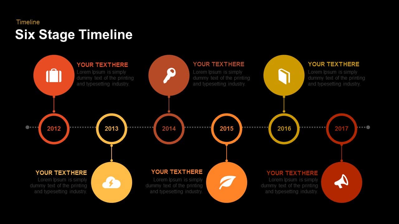 Five Stage Timeline Organizational Chart Keynote Temp Vrogue Co