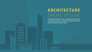 Architecture PowerPoint Keynote Background template