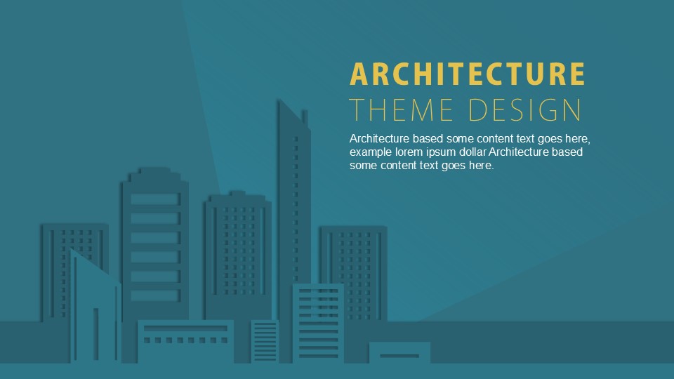 Architecture PowerPoint Keynote Background template featured image