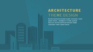 Architecture Powerpoint Keynote Background and Theme