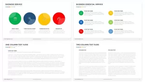 Business Presentation Powerpoint and Keynote template