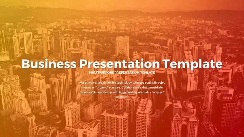Business presentation powerpoint templates