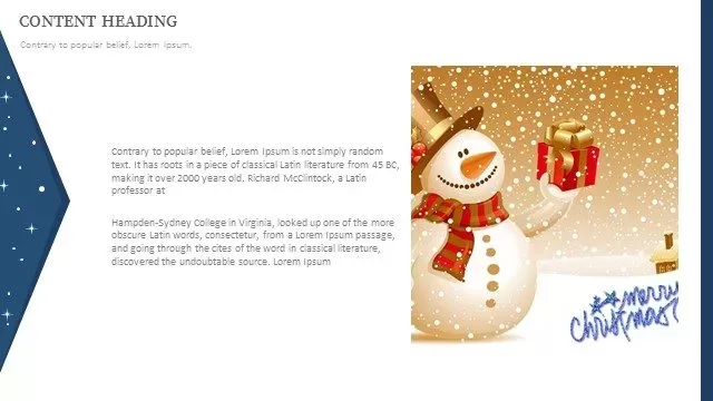 Christmas Powerpoint Keynote Background and Theme