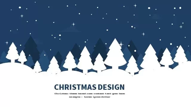 Christmas Powerpoint Keynote Background and Theme