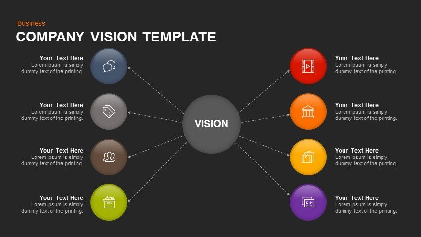 company vision presentation template