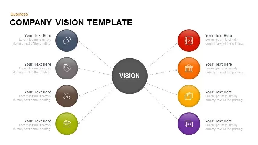 Company Vision Powerpoint and Keynote template