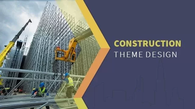 Construction PowerPoint Templates, Backgrounds, and Themes